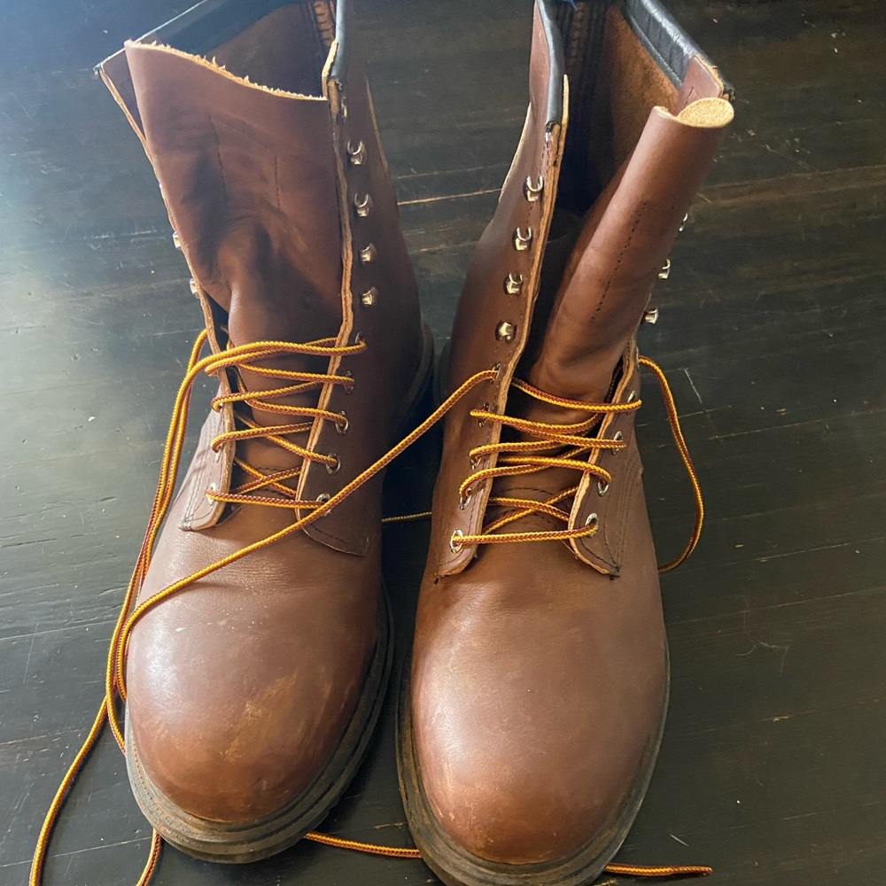 Redwing steel toe boots